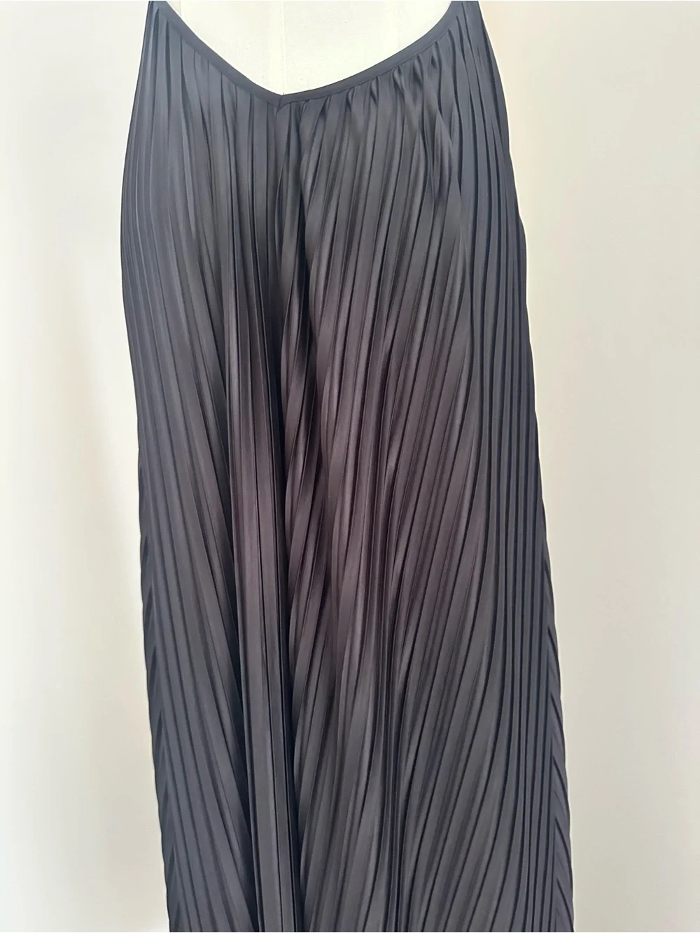 Rare🖤La Perla Black Halter Pleated Swim Cover-Up
